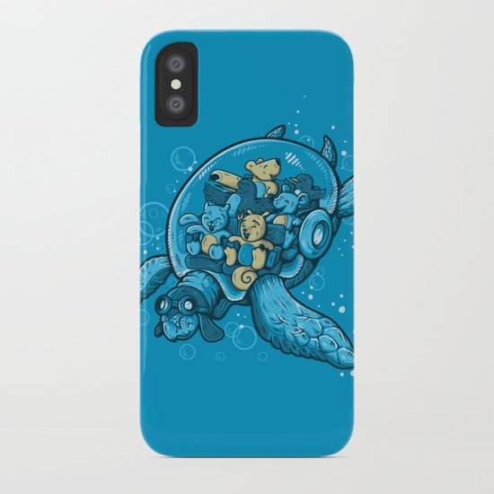 FLYING DEEP iPhone Case