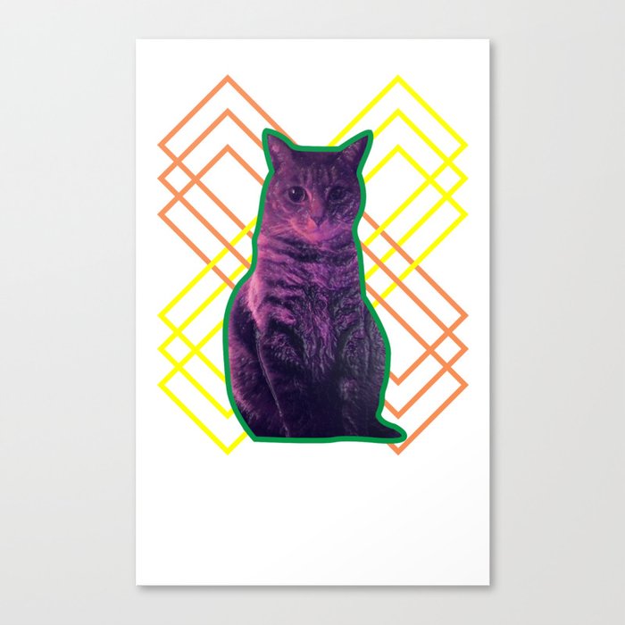 Momo the Cat Canvas Print