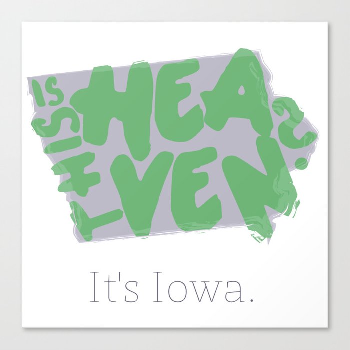 Is This Heaven? Canvas Print