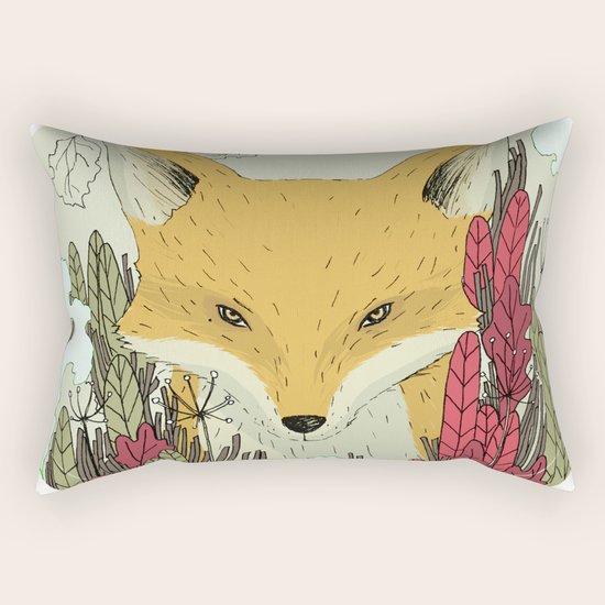 fox Rectangular Pillow