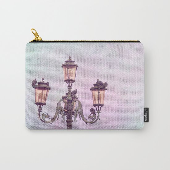 MAGICAL VENICE | Pink Lanterns Carry-All Pouch