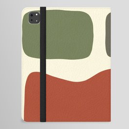 Abstract shapes colorblock collection 1 iPad Folio Case