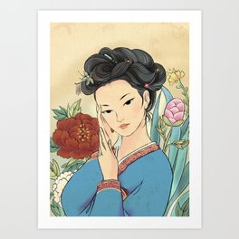 Minhwa: Korean Beauty Art Print