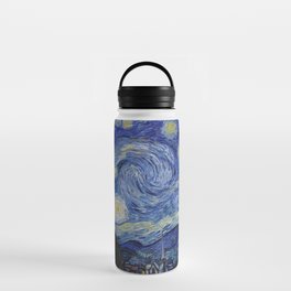 The Starry Night by Vincent van Gogh Water Bottle