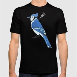 Lacrosse Blue Jay T Shirt
