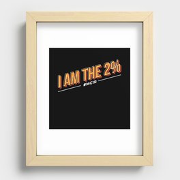 Redhead I Am The 2% Mc1r Red Hair Recessed Framed Print