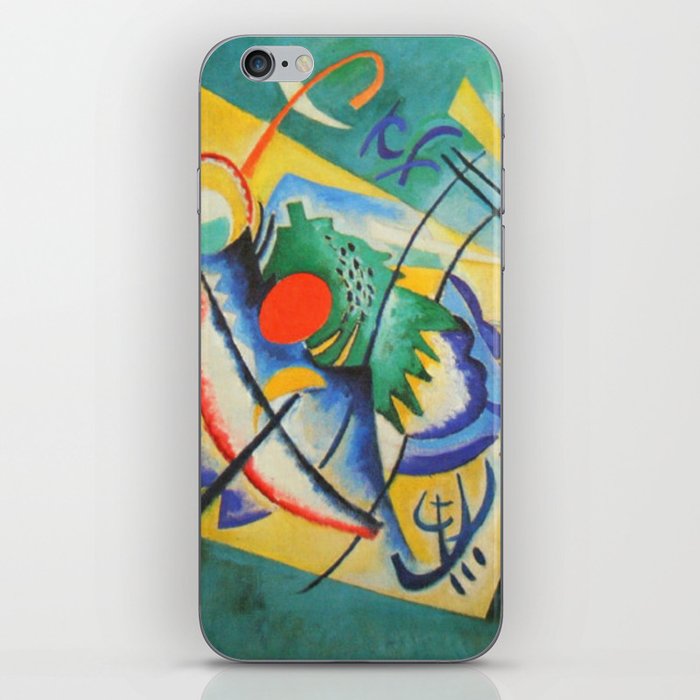 Wassily Kandinsky Red Oval iPhone Skin