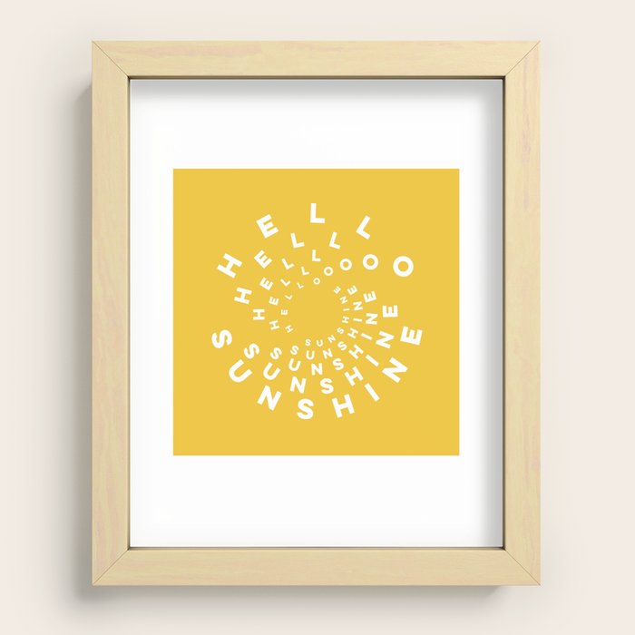 Recessed Framed Print