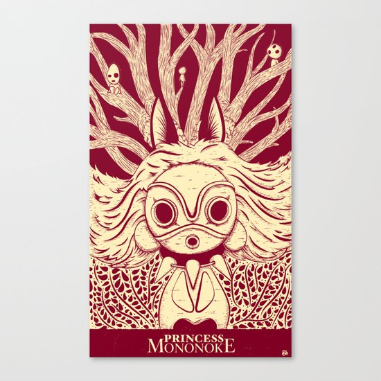 Princess Mononoke Canvas Print