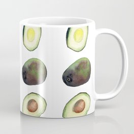 Avocado Watercolor Coffee Mug