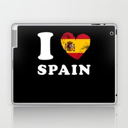 I Love Spain Laptop Skin