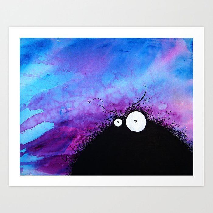 The Creatures From The Drain painting 11 Art Print