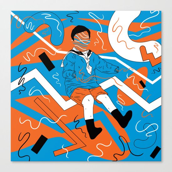 rollin Canvas Print