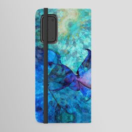 Colorful Tropical Fish Art - Sea Queen Android Wallet Case