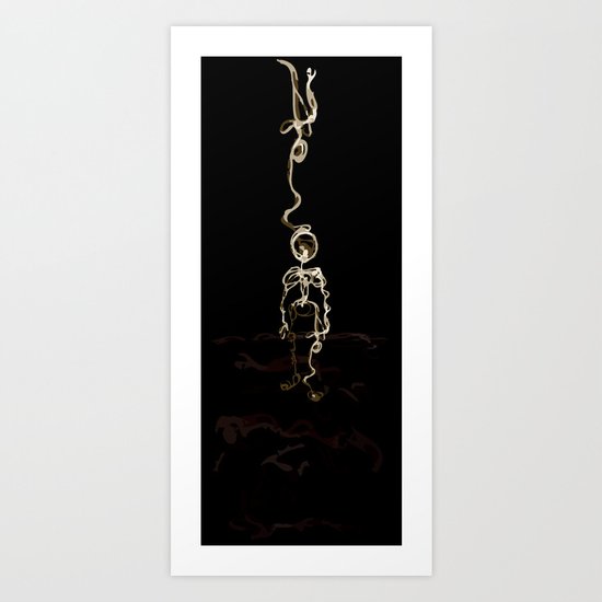 Wiredman Art Print