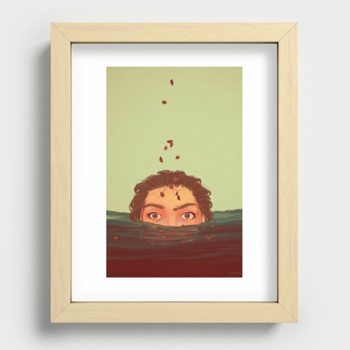 invaders Recessed Framed Print