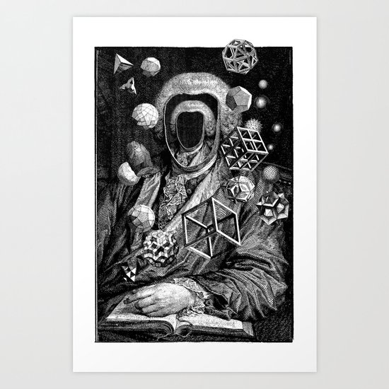 Polyhedra Art Print