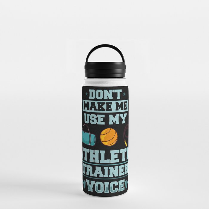 Athletic Trainer Coach Training Program Sport Water Bottle