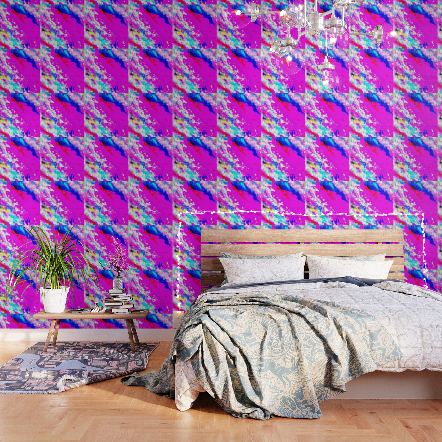Glitchy Pinkness Wallpaper By Blakcirclegirl Society6