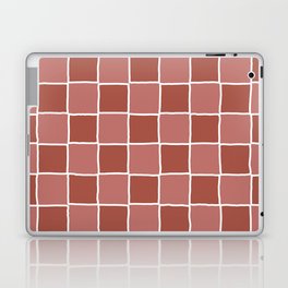 Terracotta Tiles Checker Laptop Skin