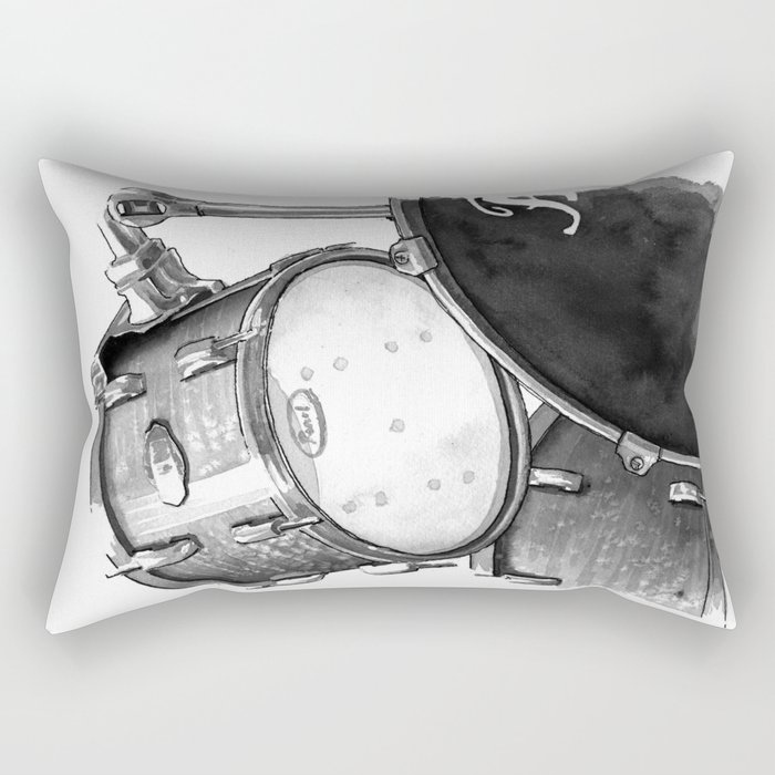Drums Rectangular Pillow