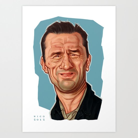 De Niro Art Print