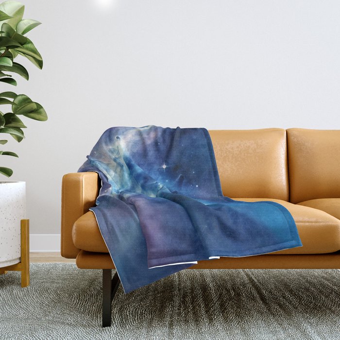 Carina Nebula Throw Blanket