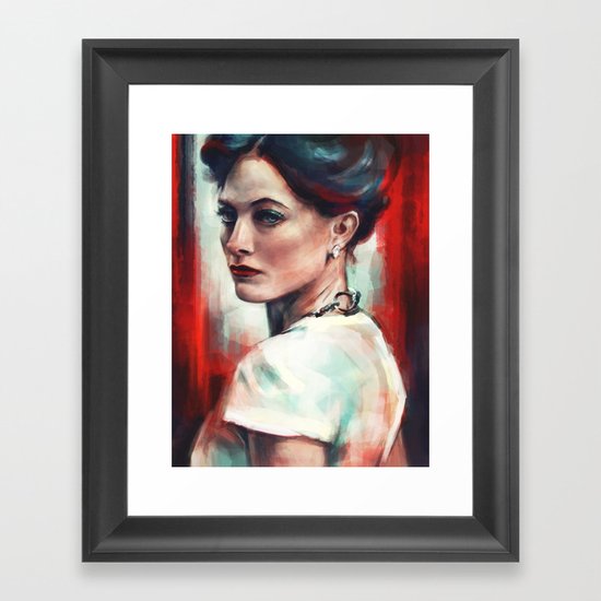 Irene Adler Framed Art Print
