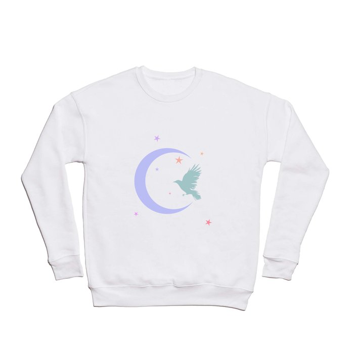 moon bird Crewneck Sweatshirt