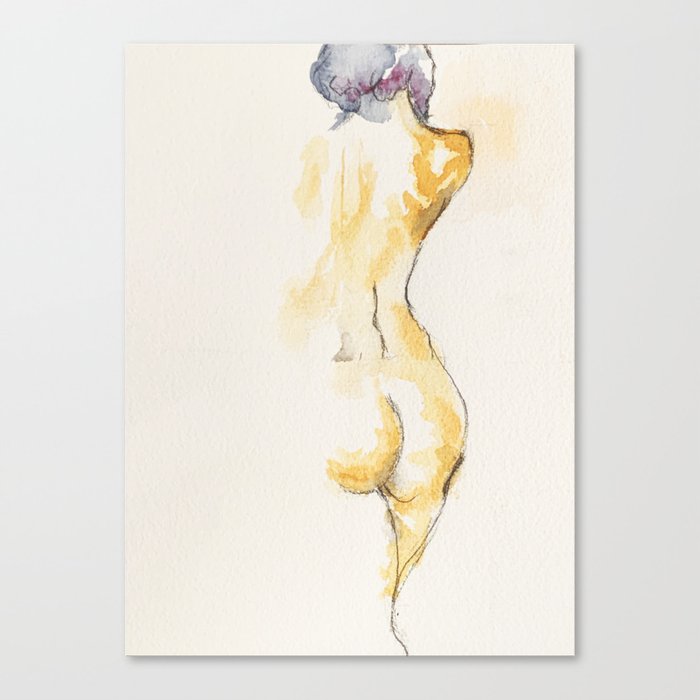Oh Lady Canvas Print