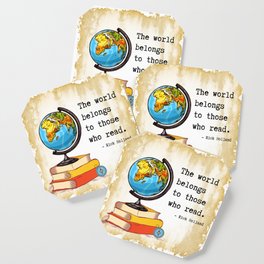 The World Belongs to Readers Coaster