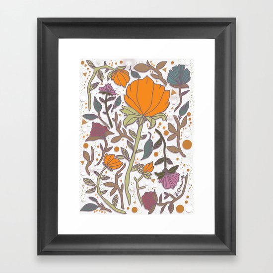Seasons Framed Art Print