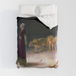 Briton Riviere Daniel's Answer to the King Duvet Cover