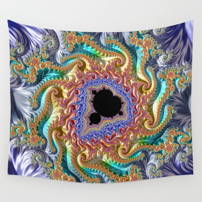 Mandelbrot tapestry top