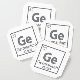 Germanium - Germany Science Periodic Table Coaster