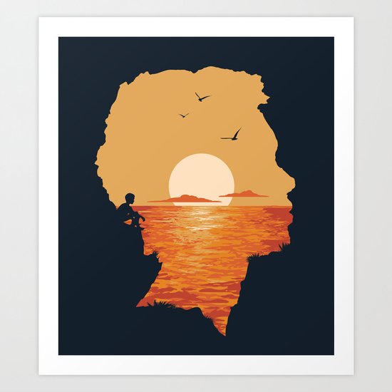 Caved In Art Print