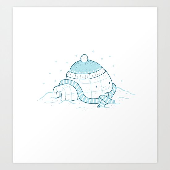 Cold Winters Art Print