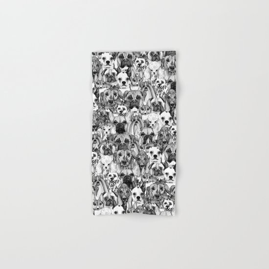 christmas dogs Hand & Bath Towel