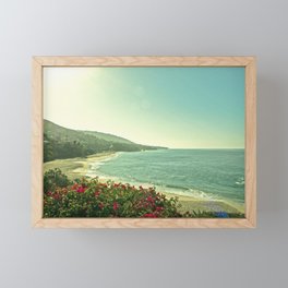 Beach Sunrise Framed Mini Art Print