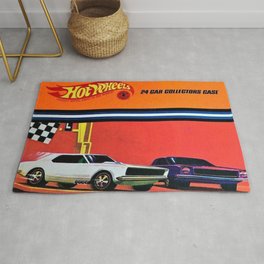 Vintage 1970 Hot Wheels Redline Collector Case Poster Rug | Redline, Artwork, Kids, Racecars, Poster, Matchbox, Hotwheels, Vintage, Redlines, Toysandgames 