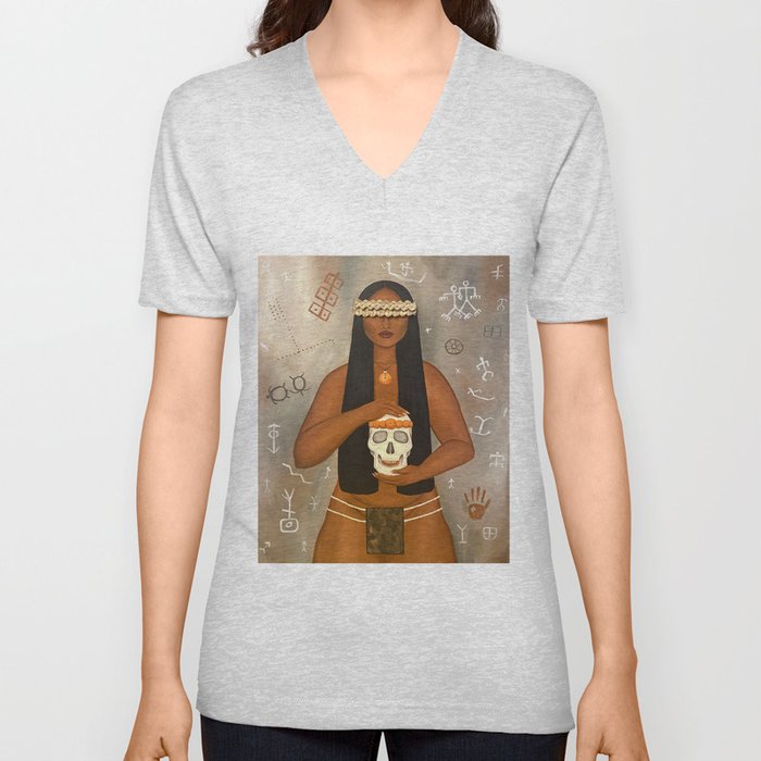 TAI ULU V Neck T Shirt