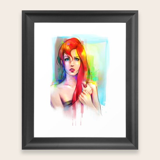 Part of Your World Framed Art Print