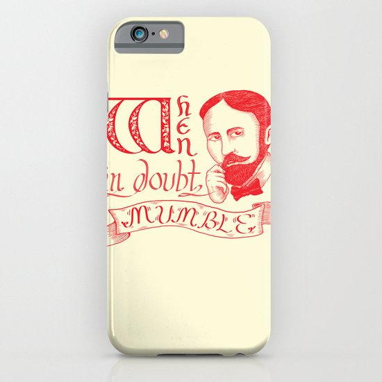 Mumble iPhone & iPod Case