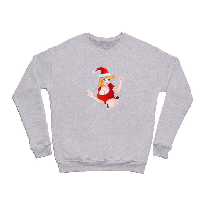 Santa girl Crewneck Sweatshirt