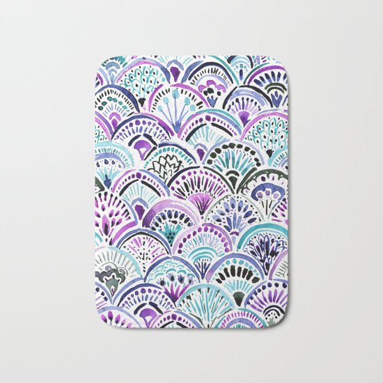 Mermaid Medallion Bath Mat