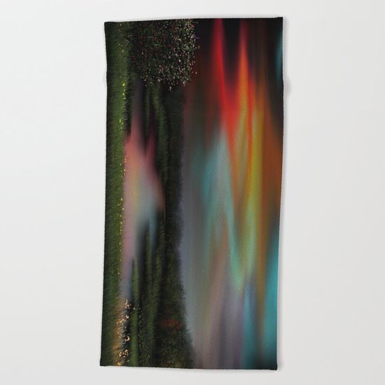 Colorful Sky Beach Towel