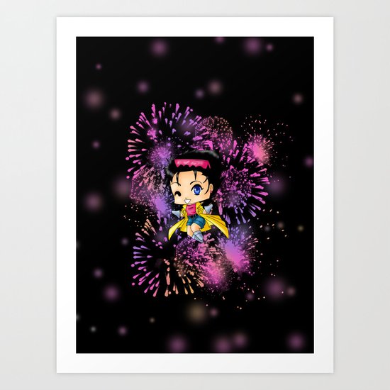 Chibi Jubilee Art Print