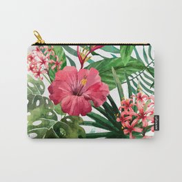 tropical hibiscus Carry-All Pouch