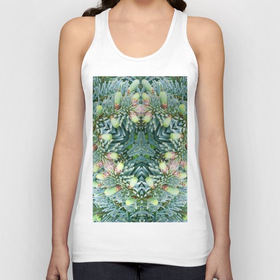 Christmas Garland Unisex Tank Top