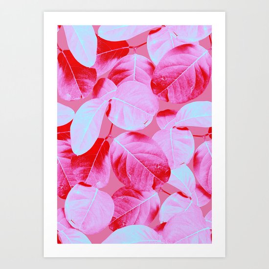 RUBBER PLANT Art Print